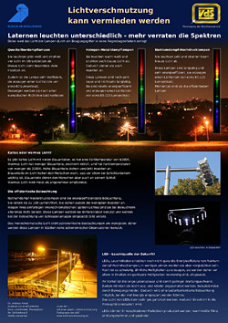 Straßenbeleuchtung - Leuchtmittel - Klick für größere Vorschau
